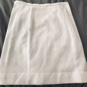 Shawn Ray Fons fitted silk and tool skirt
